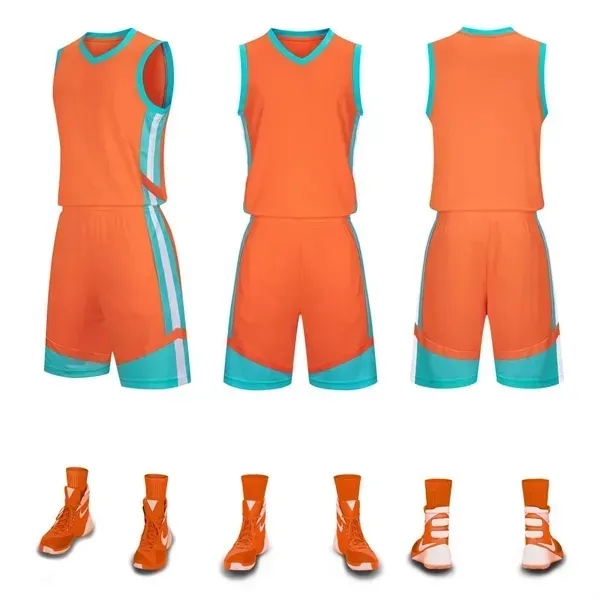 Custom Basketball Uniform with Pockets - Custom Basketball Uniform with Pockets - Image 4 of 8