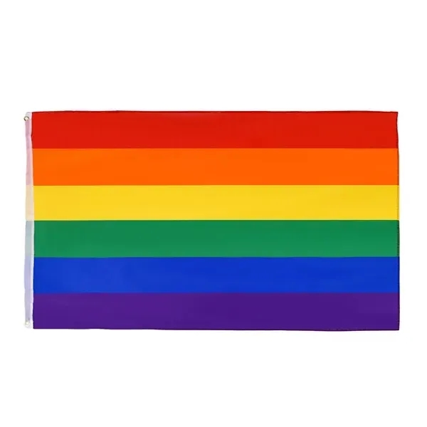 3' x 5' Pride Rainbow Flag - 3' x 5' Pride Rainbow Flag - Image 3 of 11