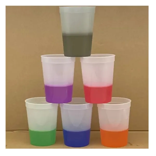 12oz/16oz plastic Color Changing Stadium Cup - 12oz/16oz plastic Color Changing Stadium Cup - Image 3 of 3