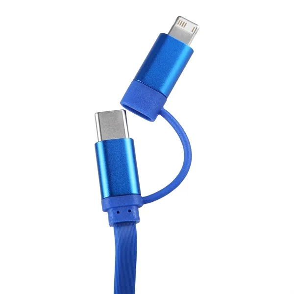 3-in-1 Retractable Fast Charge-it™ Cable - 3-in-1 Retractable Fast Charge-it™ Cable - Image 1 of 7