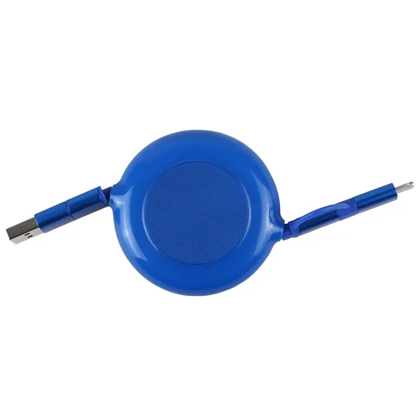 3-in-1 Retractable Fast Charge-it™ Cable - 3-in-1 Retractable Fast Charge-it™ Cable - Image 7 of 7