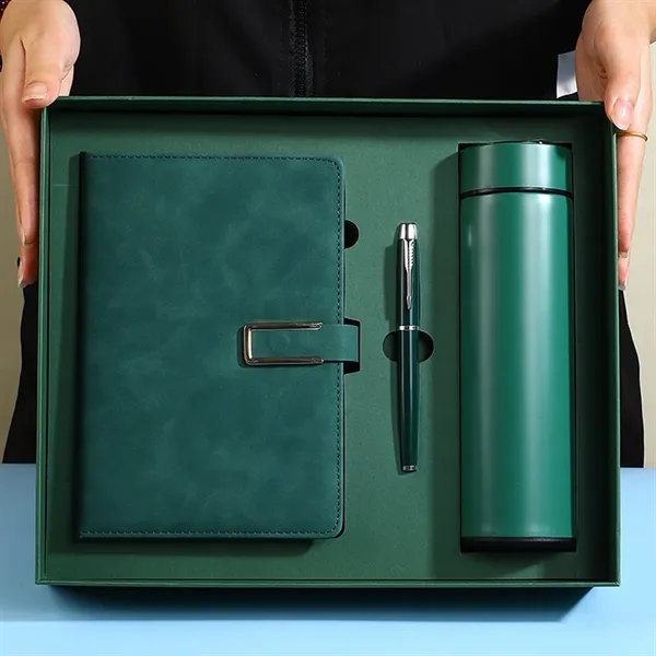 Business Gift Set (Bottle/Pen/Notebook) - Business Gift Set (Bottle/Pen/Notebook) - Image 4 of 4