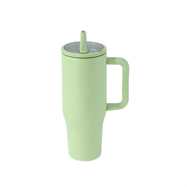 40 oz Water Bottle with Handle & Flip Straw - 40 oz Water Bottle with Handle & Flip Straw - Image 3 of 10