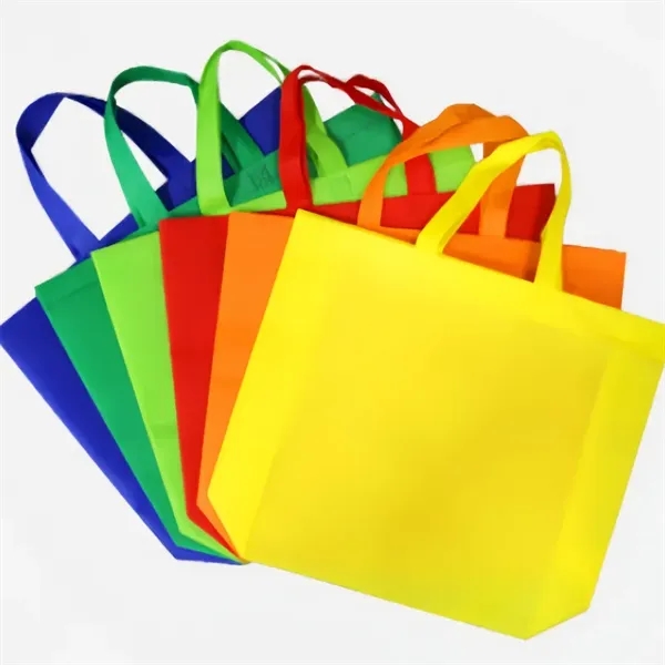 Non-Woven Sustainable Shopping Tote Bag - Non-Woven Sustainable Shopping Tote Bag - Image 2 of 3