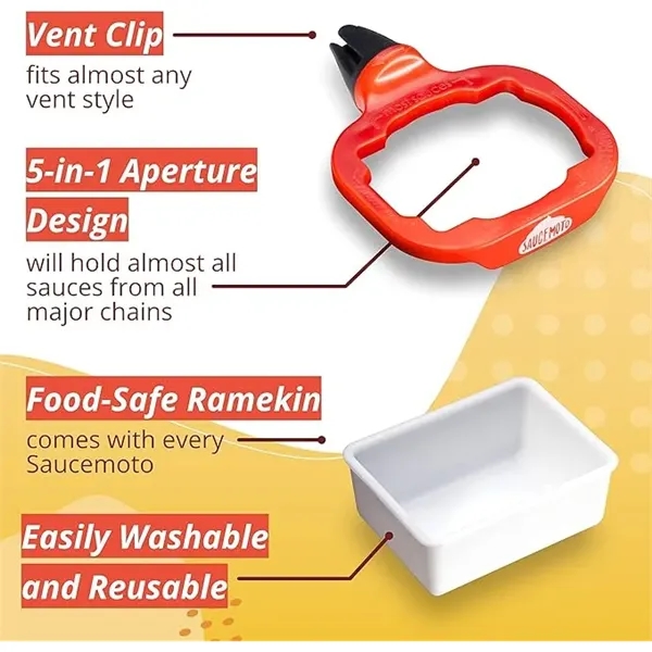 Automotive Dipping sauce Clip - Automotive Dipping sauce Clip - Image 4 of 6