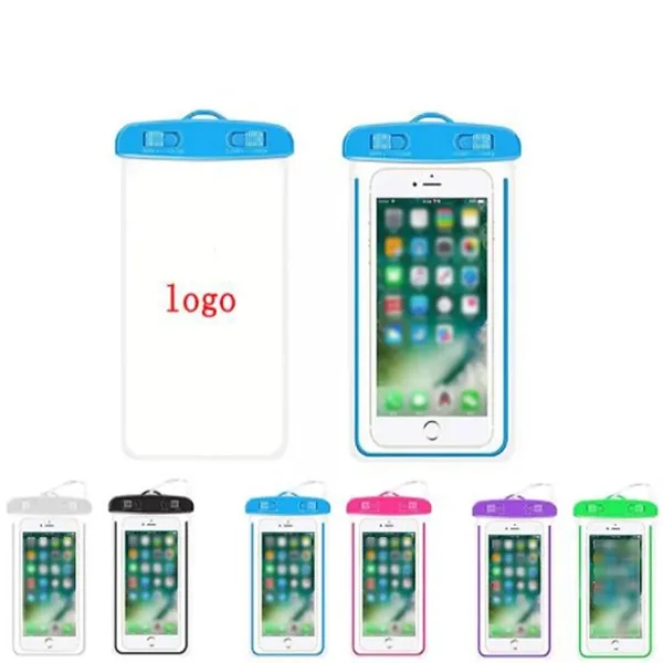 Waterproof Cell Phone Pouch With Lanyard - Waterproof Cell Phone Pouch With Lanyard - Image 0 of 1