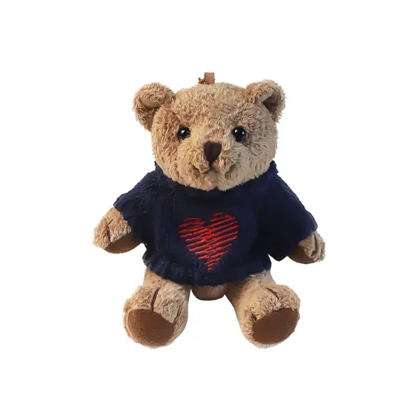 5'' Cute Teddy Bear Plush Keychain - 5'' Cute Teddy Bear Plush Keychain - Image 1 of 2