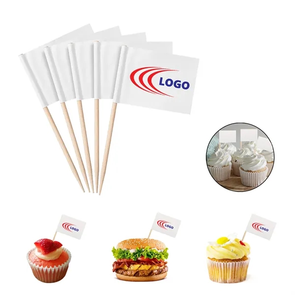 MOQ 100pcs Customizable Toothpick Flags - MOQ 100pcs Customizable Toothpick Flags - Image 0 of 1