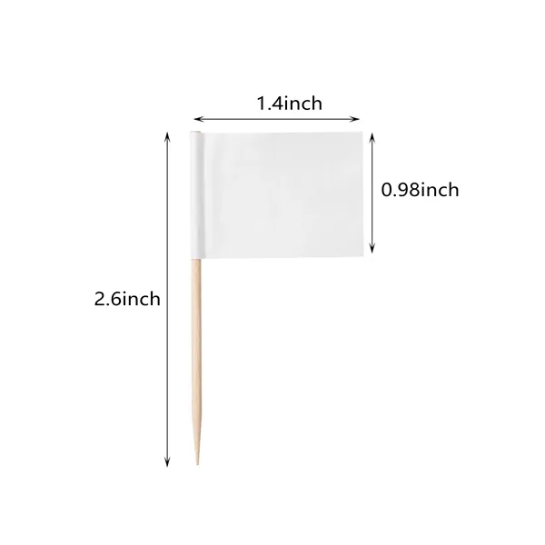 MOQ 100pcs Customizable Toothpick Flags - MOQ 100pcs Customizable Toothpick Flags - Image 1 of 1