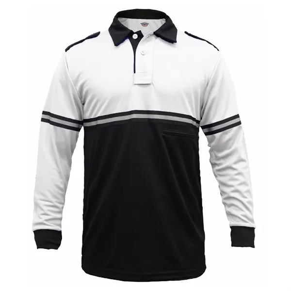 First Class Two Tone Polyester Longsleeve Bike Patrol Shirt - First Class Two Tone Polyester Longsleeve Bike Patrol Shirt - Image 0 of 5