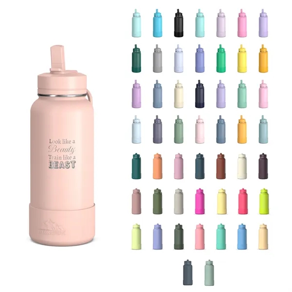 32 Oz. Sport Boot Insulated Water Bottle w/ Straw Lid - 32 Oz. Sport Boot Insulated Water Bottle w/ Straw Lid - Image 2 of 54
