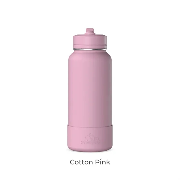 32 Oz. Sport Boot Insulated Water Bottle w/ Straw Lid - 32 Oz. Sport Boot Insulated Water Bottle w/ Straw Lid - Image 13 of 54