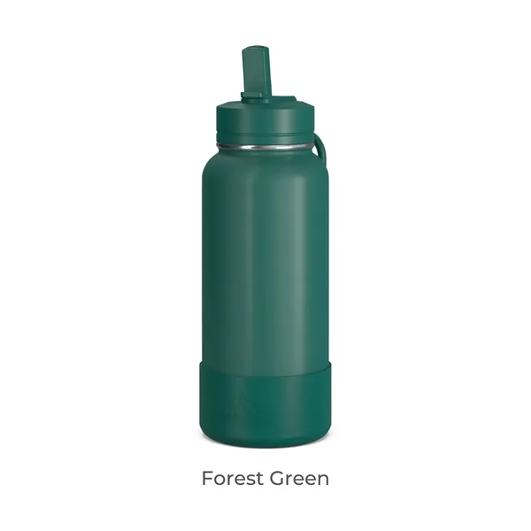 32 Oz. Sport Boot Insulated Water Bottle w/ Straw Lid - 32 Oz. Sport Boot Insulated Water Bottle w/ Straw Lid - Image 16 of 54