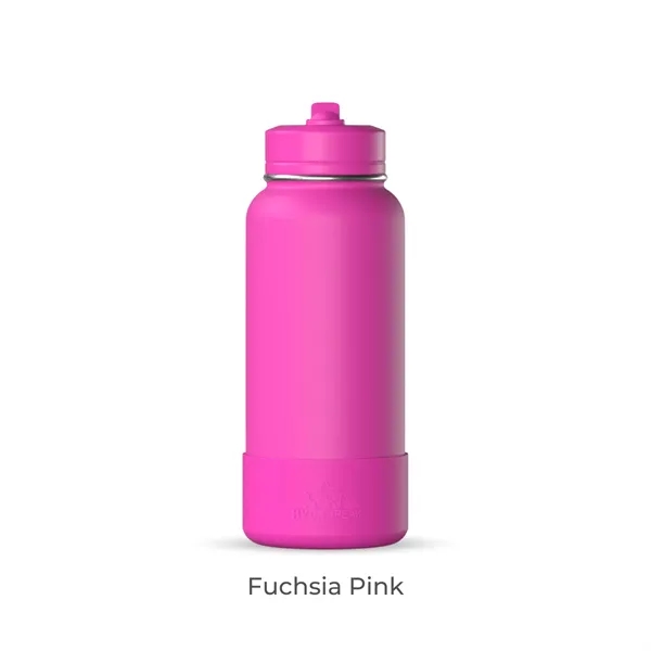 32 Oz. Sport Boot Insulated Water Bottle w/ Straw Lid - 32 Oz. Sport Boot Insulated Water Bottle w/ Straw Lid - Image 18 of 54