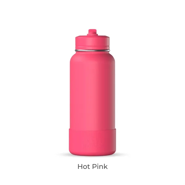 32 Oz. Sport Boot Insulated Water Bottle w/ Straw Lid - 32 Oz. Sport Boot Insulated Water Bottle w/ Straw Lid - Image 21 of 54