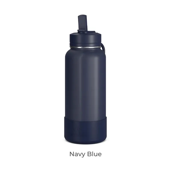 32 Oz. Sport Boot Insulated Water Bottle w/ Straw Lid - 32 Oz. Sport Boot Insulated Water Bottle w/ Straw Lid - Image 34 of 54