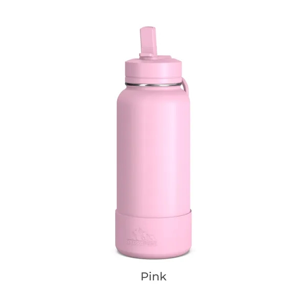 32 Oz. Sport Boot Insulated Water Bottle w/ Straw Lid - 32 Oz. Sport Boot Insulated Water Bottle w/ Straw Lid - Image 41 of 54