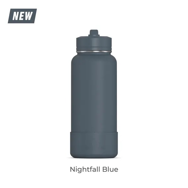 32 Oz. Sport Boot Insulated Water Bottle w/ Straw Lid - 32 Oz. Sport Boot Insulated Water Bottle w/ Straw Lid - Image 53 of 54