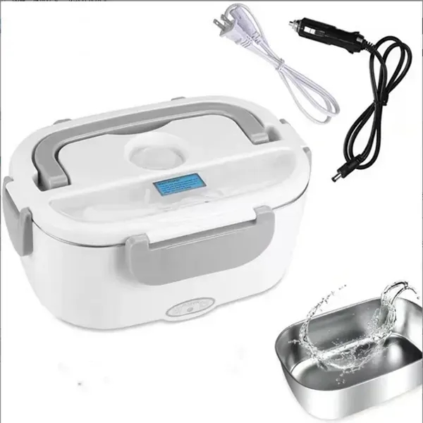 Electric Lunch Box Food Warmer - Electric Lunch Box Food Warmer - Image 3 of 4