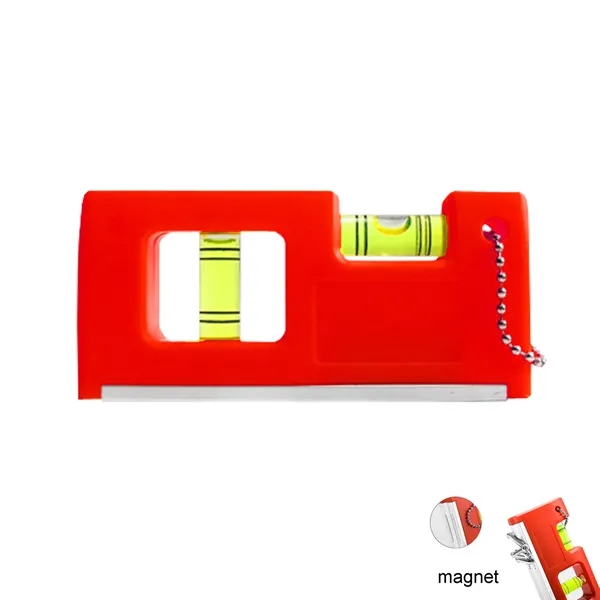 Mini Portable Square Level Ruler Keychain - Mini Portable Square Level Ruler Keychain - Image 2 of 3