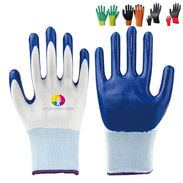 Rubber Coated Working Gloves