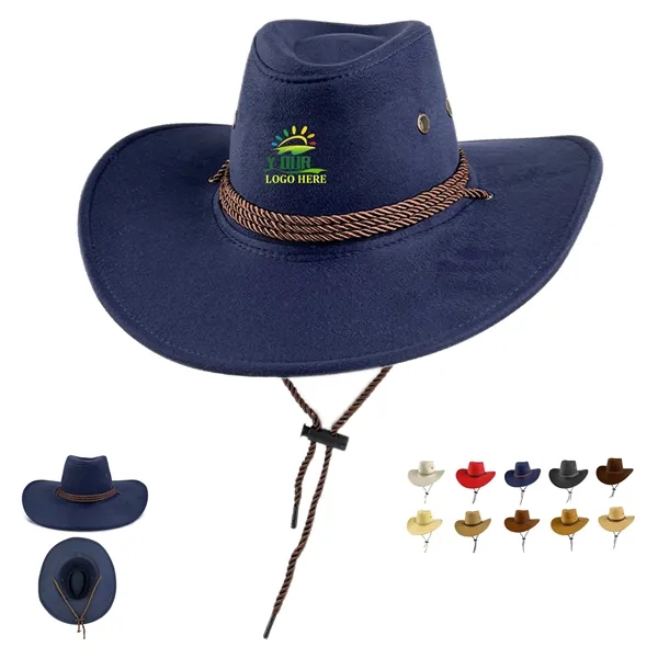 Felt Wide Brim Cowboy Hat