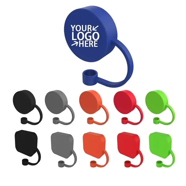 Silicone Straw Topper - Silicone Straw Topper - Image 0 of 4