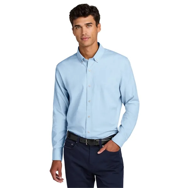 Mercer+Mettle Long Sleeve Modern Oxford Shirt - Mercer+Mettle Long Sleeve Modern Oxford Shirt - Image 2 of 19