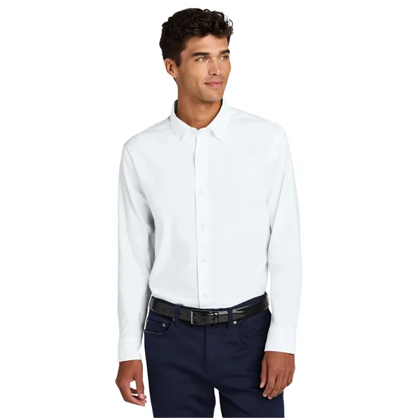 Mercer+Mettle Long Sleeve Modern Oxford Shirt - Mercer+Mettle Long Sleeve Modern Oxford Shirt - Image 3 of 19