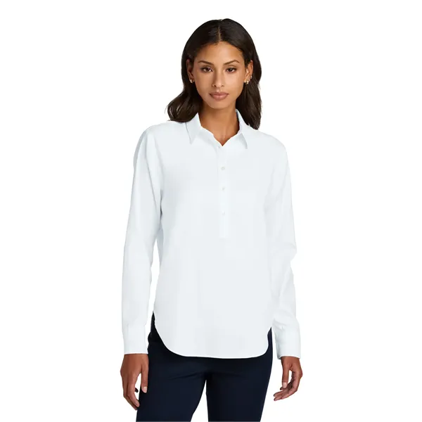 Mercer+Mettle Women's Long Sleeve Modern Oxford Shirt - Mercer+Mettle Women's Long Sleeve Modern Oxford Shirt - Image 1 of 1