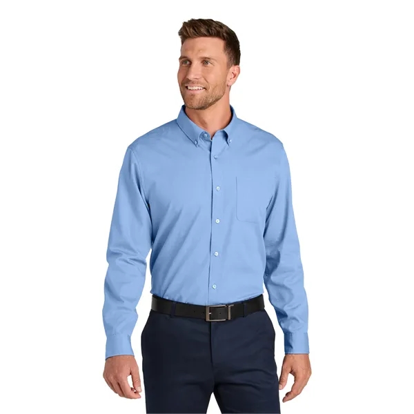 Port Authority Long Sleeve Nailhead Easy Care Shirt - Port Authority Long Sleeve Nailhead Easy Care Shirt - Image 0 of 24