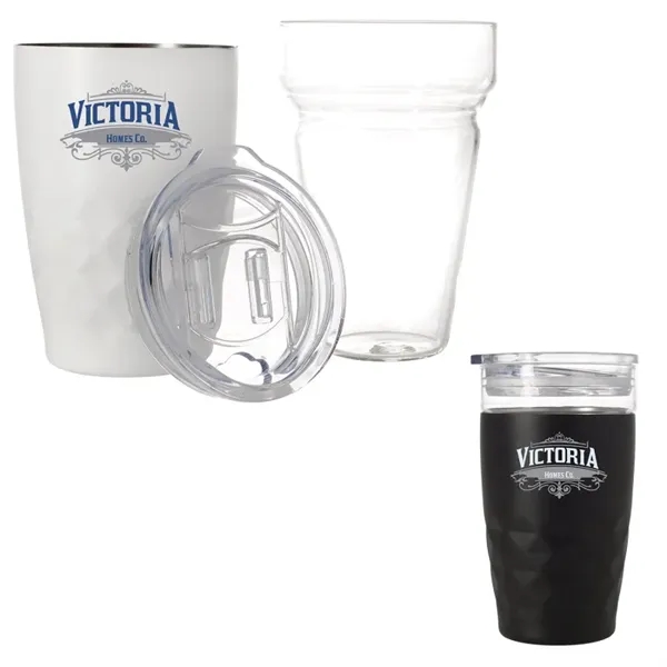 Howard Glass Vacuum Tumbler - 14 oz. - Howard Glass Vacuum Tumbler - 14 oz. - Image 1 of 3