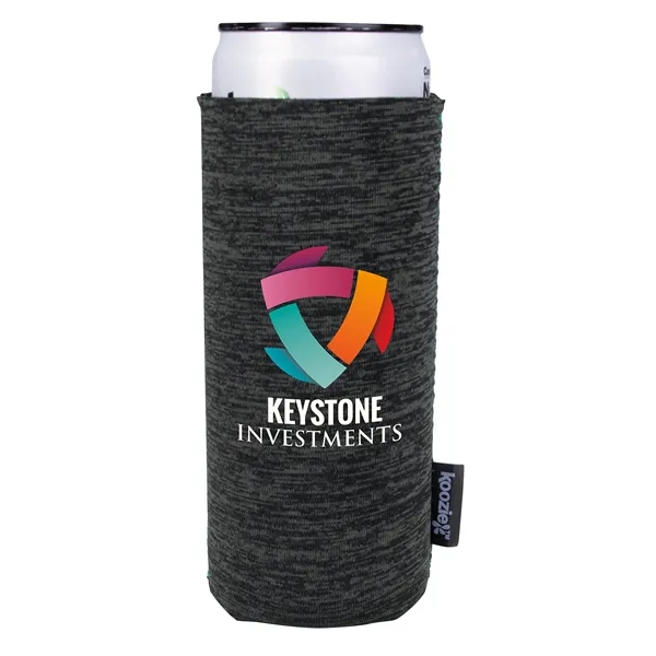 Koozie® Heather Collapsible Slim Can Cooler - Koozie® Heather Collapsible Slim Can Cooler - Image 5 of 5