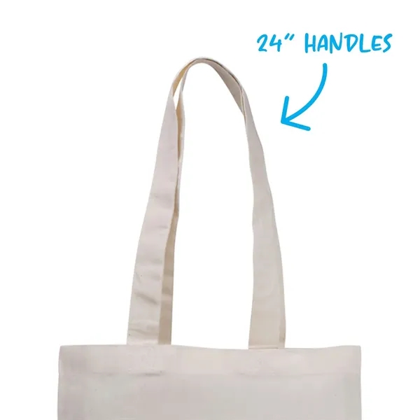 Natural Magazine Economy Tote - Natural Magazine Economy Tote - Image 2 of 3