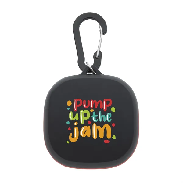 Water-Resistant Speaker with Carabiner - Water-Resistant Speaker with Carabiner - Image 0 of 4