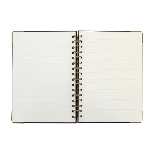 Woven Paper Hardback With Metal Accents Notebook - Woven Paper Hardback With Metal Accents Notebook - Image 5 of 7
