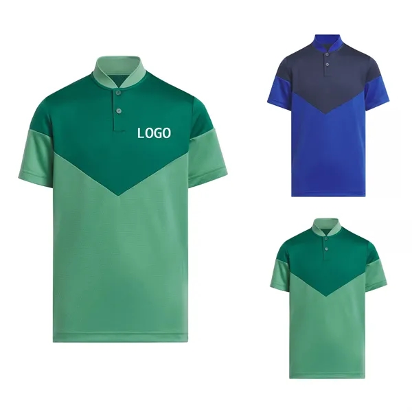 Mens Golf Shirt Moisture Wicking Quick Dry - Mens Golf Shirt Moisture Wicking Quick Dry - Image 0 of 6