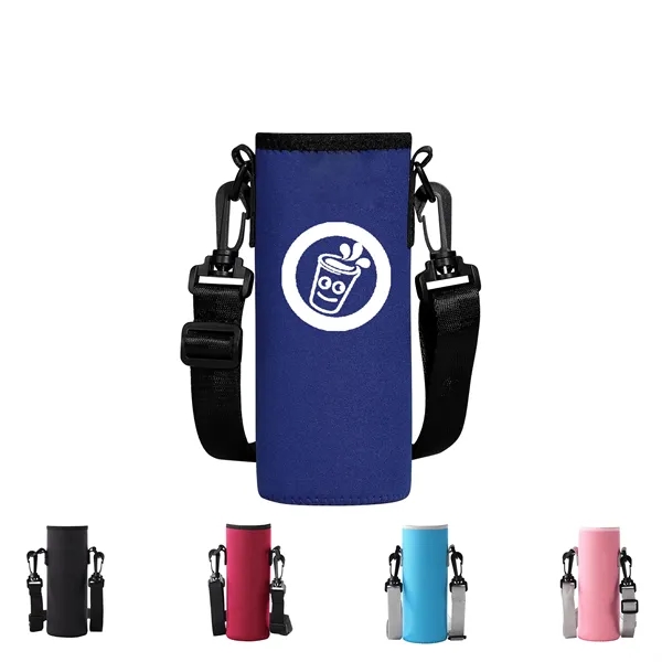 Portable Insulated Water bottle Sling Holder Bag - Portable Insulated Water bottle Sling Holder Bag - Image 0 of 4