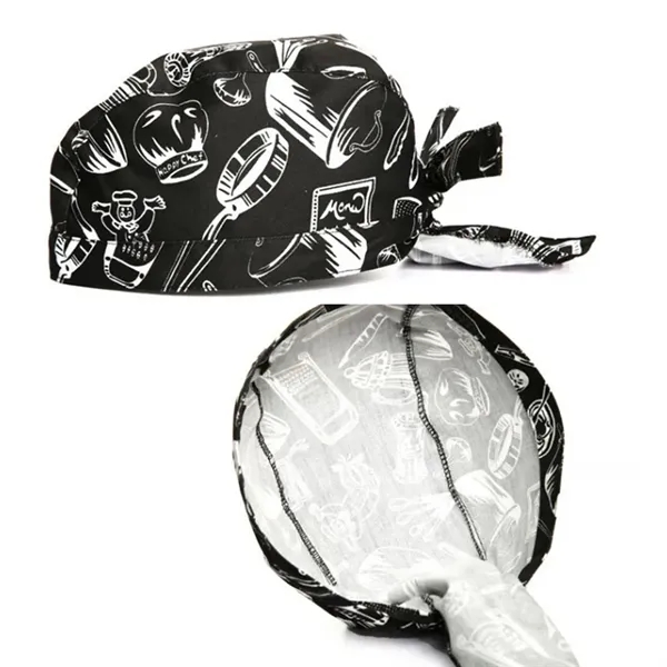 Chefs Bandana Cap - Chefs Bandana Cap - Image 1 of 4