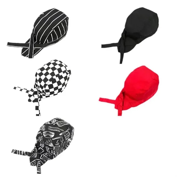 Chefs Bandana Cap - Chefs Bandana Cap - Image 2 of 4