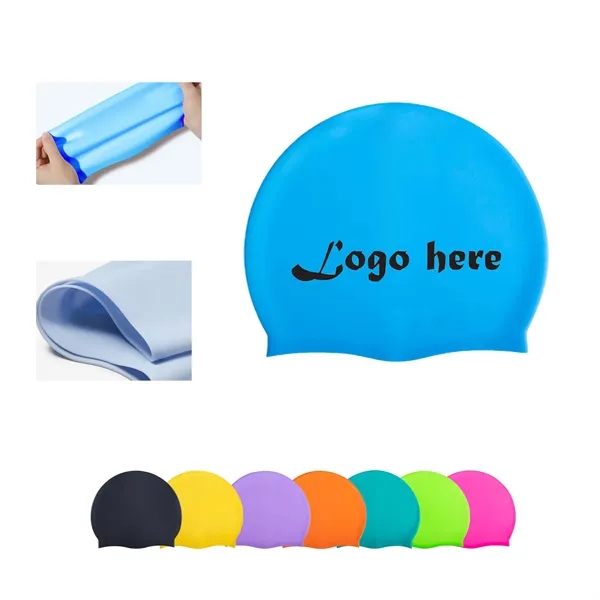 Silicone Swim Cap - Silicone Swim Cap - Image 0 of 3