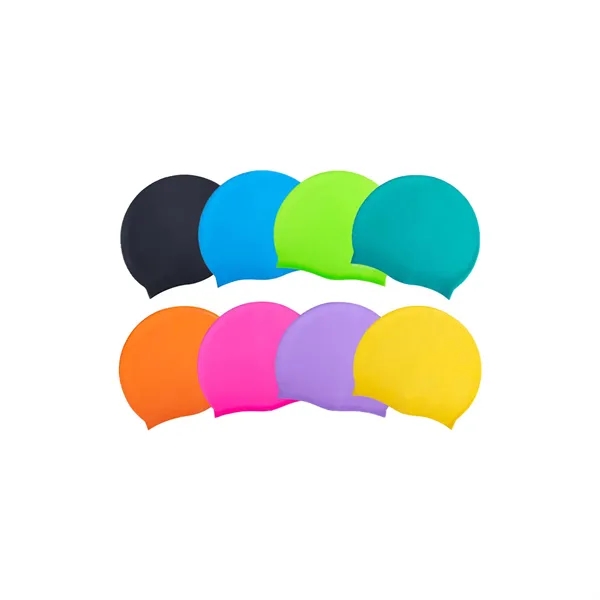 Silicone Swim Cap - Silicone Swim Cap - Image 2 of 3