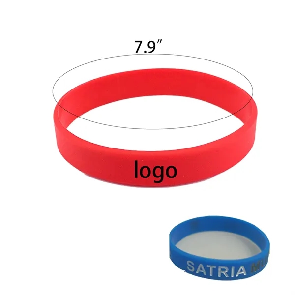 Custom Printed Silicone Wristbands - Custom Printed Silicone Wristbands - Image 1 of 1