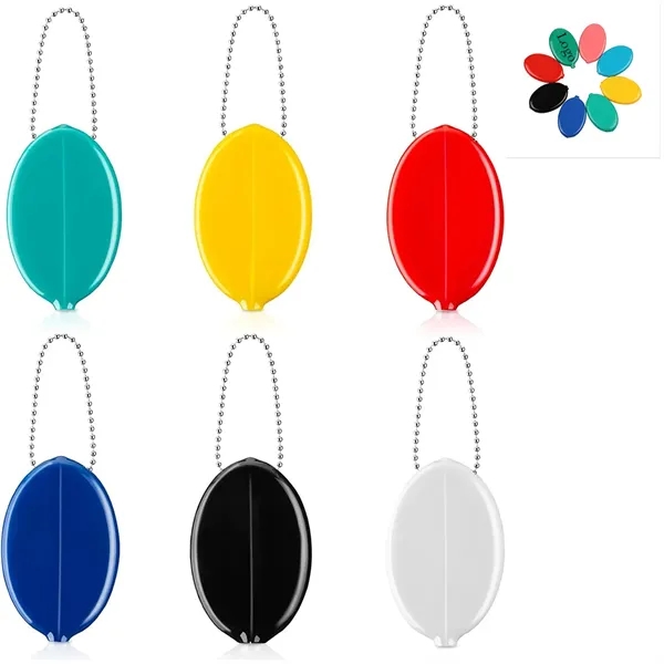 Oval Squeeze Coin Holders - Oval Squeeze Coin Holders - Image 0 of 2