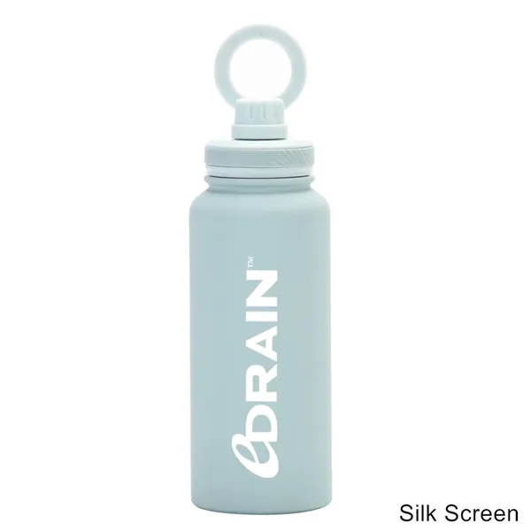 34 oz Vacuum Thermal Water Cup with Rotating Phone Holder - 34 oz Vacuum Thermal Water Cup with Rotating Phone Holder - Image 11 of 29