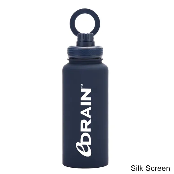 34 oz Vacuum Thermal Water Cup with Rotating Phone Holder - 34 oz Vacuum Thermal Water Cup with Rotating Phone Holder - Image 12 of 29