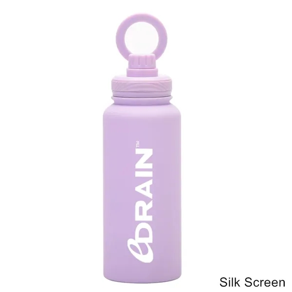 34 oz Vacuum Thermal Water Cup with Rotating Phone Holder - 34 oz Vacuum Thermal Water Cup with Rotating Phone Holder - Image 13 of 29