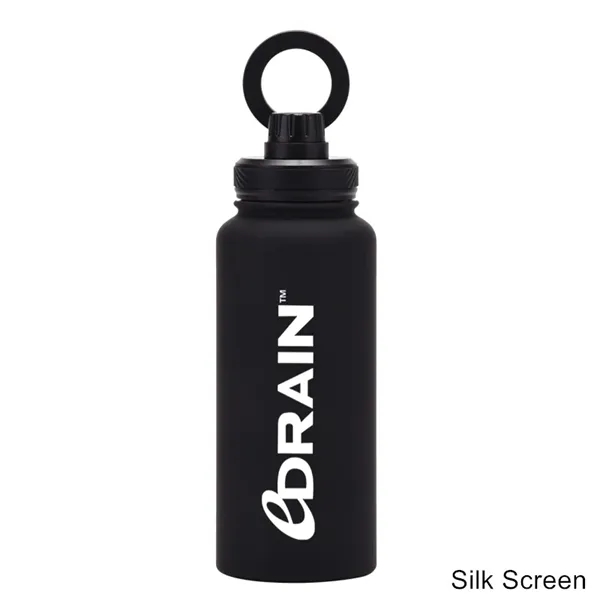 34 oz Vacuum Thermal Water Cup with Rotating Phone Holder - 34 oz Vacuum Thermal Water Cup with Rotating Phone Holder - Image 17 of 29