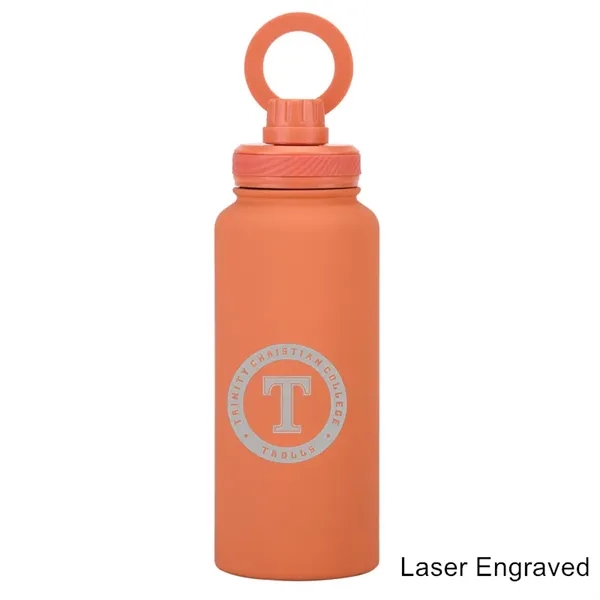 34 oz Vacuum Thermal Water Cup with Rotating Phone Holder - 34 oz Vacuum Thermal Water Cup with Rotating Phone Holder - Image 23 of 29