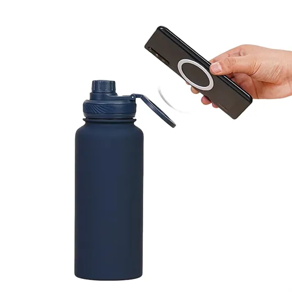 34 oz Vacuum Thermal Water Cup with Rotating Phone Holder - 34 oz Vacuum Thermal Water Cup with Rotating Phone Holder - Image 29 of 29